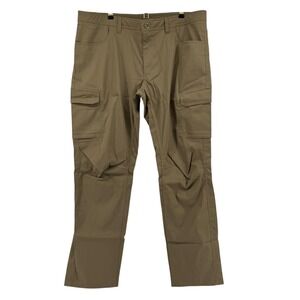 NWT Under Armour Storm Mens 40x34 Tactical Cargo Pants Bayou Tan Water Repellent
